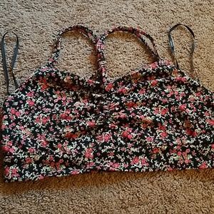 Floral crop top
